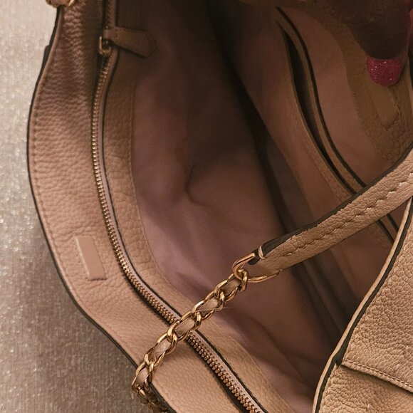 Large Pink Tory Burch Everyday Tote - Picture 3 of 4